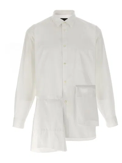 Comme Des Garçons Homme Deux Comme Des Garçons Homme Plus Insert Shirt In White