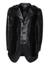 Comme Des Garçons Homme Deux Comme Des Garçons Homme Plus Jackets In Black