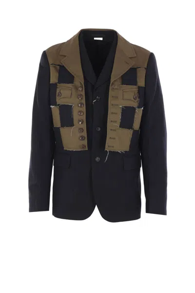 Comme Des Garçons Homme Deux Comme Des Garçons Homme Plus Jackets In Black