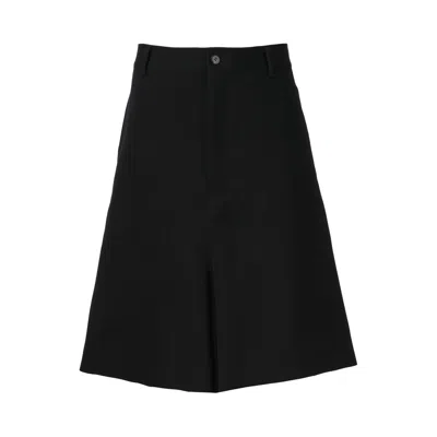 Pre-owned Comme Des Garçons Homme Deux Comme Des Garçons Homme Plus Loose Shorts 'black' | Men's Size L