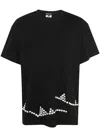 Comme Des Garçons Homme Deux Man Tshirt In Black