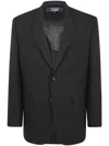 Comme Des Garçons Homme Deux Men Jacket In Black