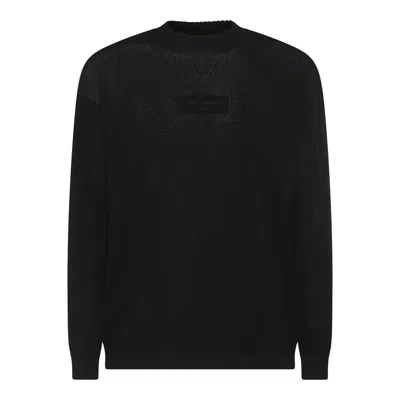 Comme Des Garçons Homme Deux Comme Des Garçons Homme Plus Men's Mini Sweater For Spring/summer 2024 In Black