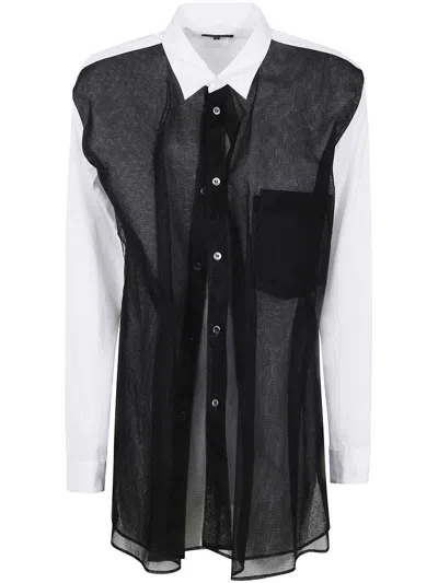 Comme Des Garçons Homme Deux Comme Des Garçons Homme Plus Men Shirt Clothing In White