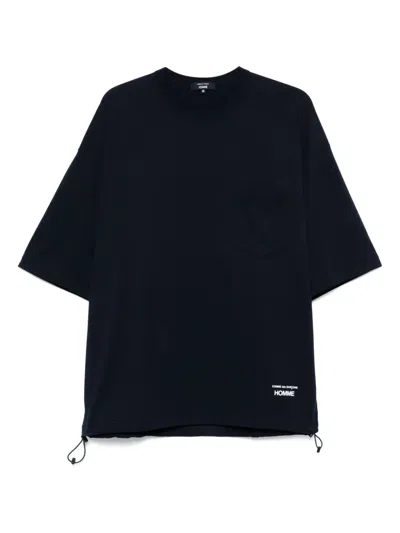 Comme Des Garçons Homme Deux Comme Des Garçons Homme Plus Men T-shirt In Blue