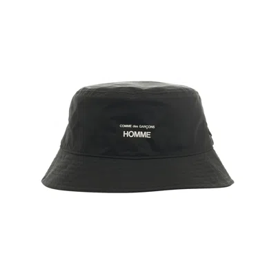 Pre-owned Comme Des Garçons Homme Deux Comme Des Garçons Homme Plus Nylon Weather Hat Briefing 'black' | Men's Size Onesize
