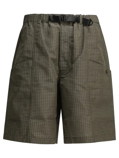 Comme Des Garçons Homme Deux Comme Des Garçons Homme Plus Plaid Cargo Shorts In Brown