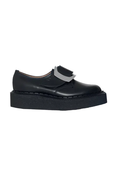 Comme Des Garçons Homme Deux Comme Des Garcons Homme Plus Platform Brogue In Black