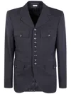 Comme Des Garçons Homme Deux Comme Des Garçons Homme Plus Pockets Jacket In Black