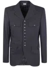 Comme Des Garçons Homme Deux Comme Des Garçons Homme Plus Pockets Jacket In Black