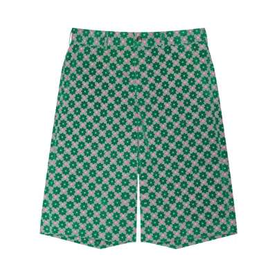 Pre-owned Comme Des Garçons Homme Deux Comme Des Garçons Homme Plus Printed Shorts 'multicolor' | Multi-color | Men's Size M