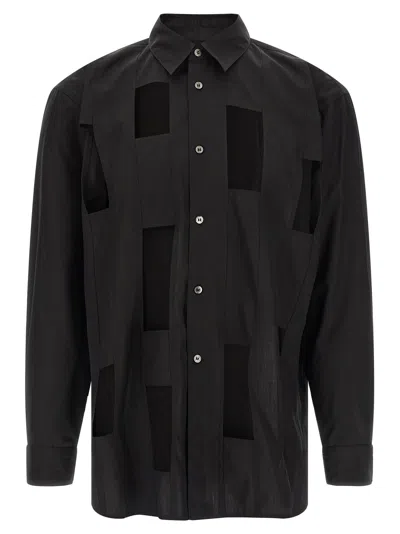 Comme Des Garçons Homme Deux Comme Des Garçons Homme Plus Shirt In Black