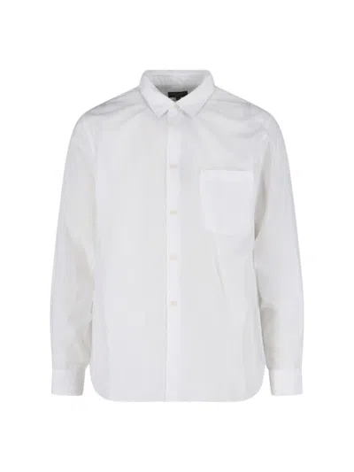 Comme Des Garçons Homme Deux Classic Shirt In White