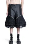 Comme Des Garçons Homme Deux Comme Des Garçons Homme Plus Shorts & Skirts In Black