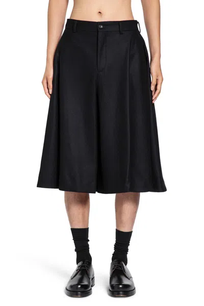 Comme Des Garçons Homme Deux Comme Des Garçons Homme Plus Shorts & Skirts In Black