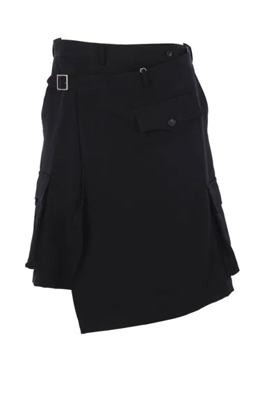 Comme Des Garçons Homme Deux Comme Des Garçons Homme Plus Shorts In Black