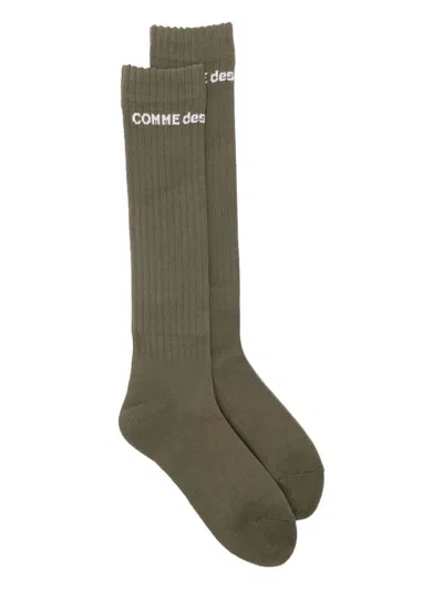 Comme Des Garçons Homme Deux Comme Des Garçons Homme Plus Socks In Green