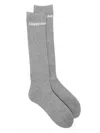 Comme Des Garçons Homme Deux Comme Des Garçons Homme Plus Socks Accessories In Gray