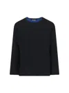 Comme Des Garçons Homme Deux Wool Blend Sweater In Black