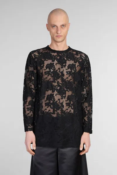 Comme Des Garçons Homme Deux Comme Des Garçons Homme Plus T-shirt In Black