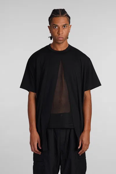 Comme Des Garçons Homme Deux Comme Des Garçons Homme Plus T-shirt In Black