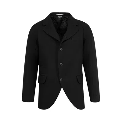 Pre-owned Comme Des Garçons Homme Deux Comme Des Garçons Homme Plus Tailored Jacket 'black' | Men's Size L
