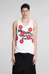Comme Des Garçons Homme Deux Comme Des Garçons Homme Plus Tank Top In White