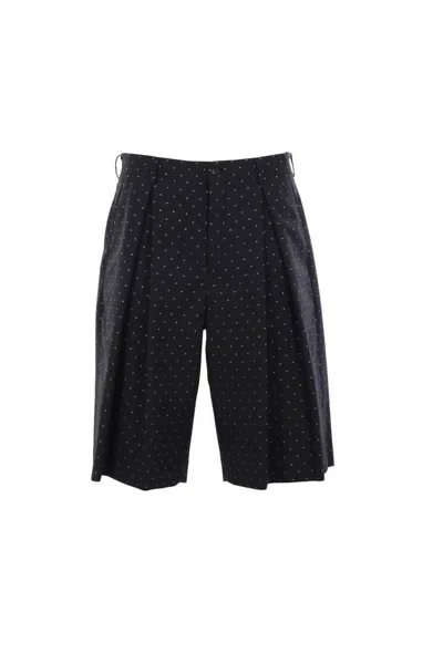 Comme Des Garçons Homme Deux Comme Des Garçons Homme Plus Trousers In Black