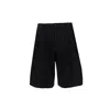 Comme Des Garçons Homme Deux Comme Des Garçons Homme Plus Wool Shorts In Black