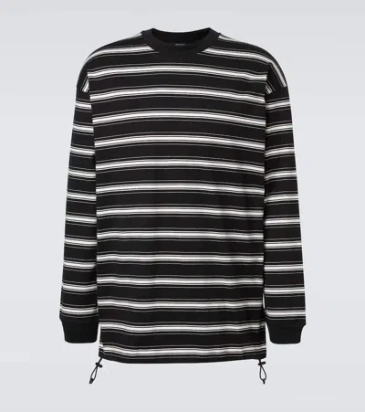 COMME DES GARÇONS HOMME DEUX COMME DES GARÇONS HOMME STRIPED COTTON JERSEY T-SHIRT