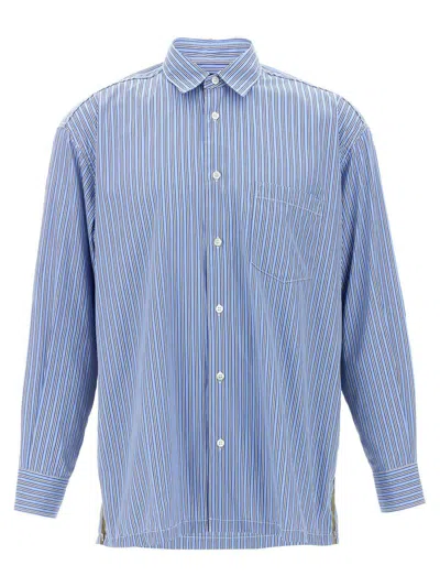 Comme Des Garçons Homme Deux Comme Des Garçons Homme Striped Shirt In Blue