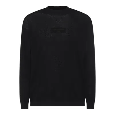 Comme Des Garçons Homme Deux Comme Des Garcons Homme Sweaters Black