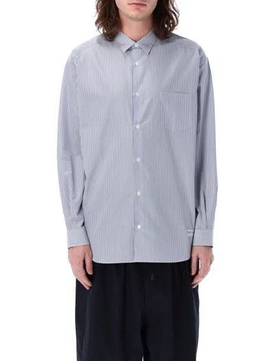 Comme Des Garçons Homme Deux Comme Des Garçons Homme Striped Shirt In Blue