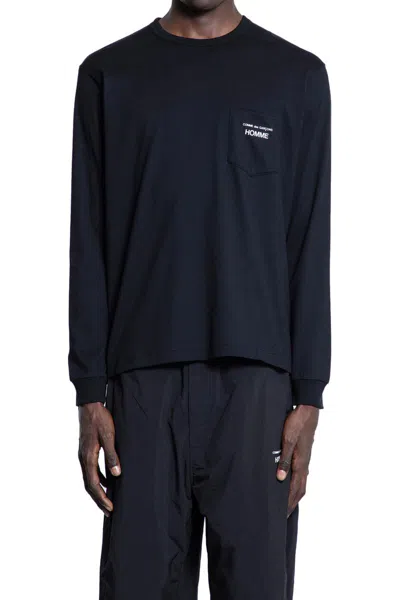 Comme Des Garçons Homme Deux Comme Des Garçons Homme T-shirts & Tank Tops In Black