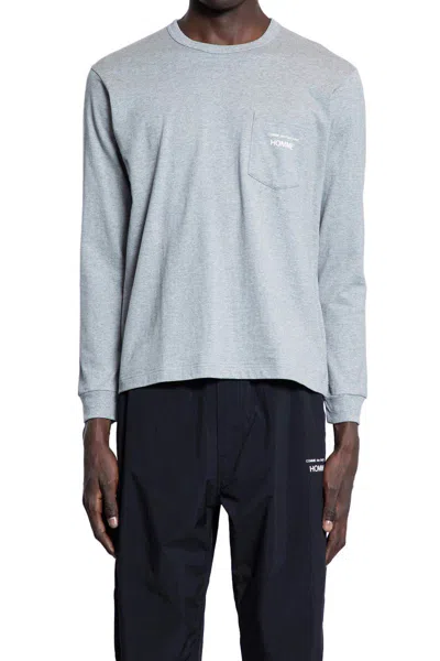 Comme Des Garçons Homme Deux Comme Des Garçons Homme T-shirts & Tank Tops In Grey