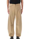 Comme Des Garçons Homme Deux Comme Des Garcons Homme Trousers Beige In Nude