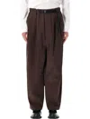 Comme Des Garçons Homme Deux Comme Des Garcons Homme Trousers Brown In Brown
