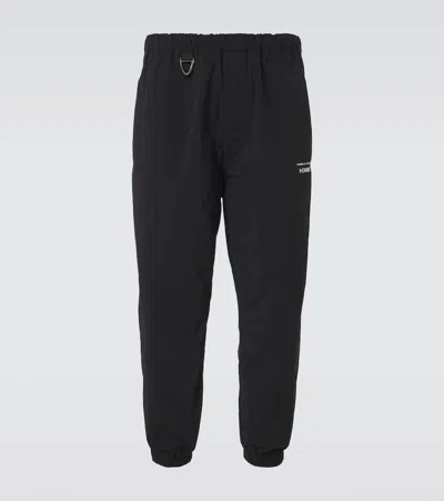 Comme Des Garçons Homme Deux Typewriter Straight Pants In Schwarz