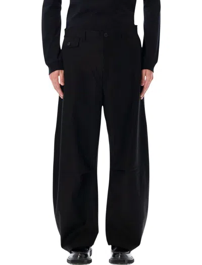 COMME DES GARÇONS HOMME DEUX COMME DES GARÇONS HOMME WIDE-LEG COTTON TROUSERS