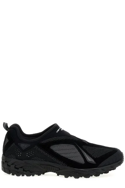Comme Des Garçons Homme Deux New Balance 610 Slip On Sneakers In Black
