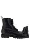 Comme Des Garçons Homme Deux Comme Des Garçons Homme Plus Comme Des Garçons X Kids Love Gaite Combat Boots In Black
