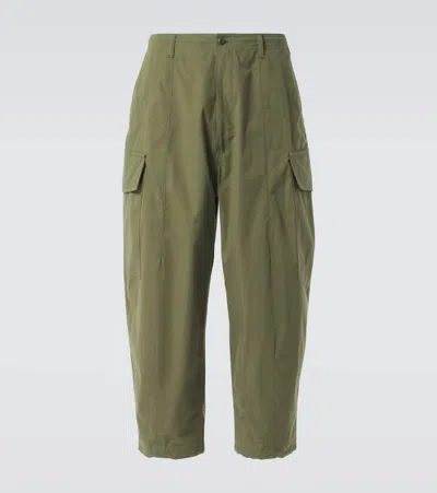 Comme Des Garçons Homme Deux Cotton Cargo Pants In Khaki