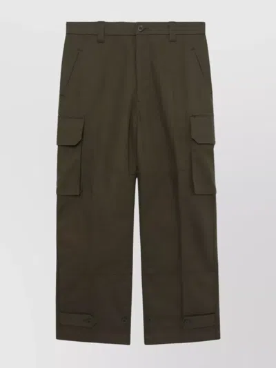 COMME DES GARÇONS HOMME DEUX COTTON CARGO TROUSERS ADJUSTABLE CUFFS
