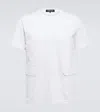 Comme Des Garçons Homme Deux T-shirt Aus Baumwoll-jersey In White