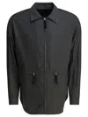 Comme Des Garçons Homme Deux Cotton Overshirt Jacket Jackets And Coats Grey In Gray