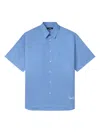 Comme Des Garçons Homme Deux Poplin Bowling Shirt In 蓝色