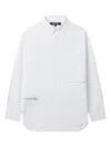 Comme Des Garçons Homme Deux Cotton Shirt In White
