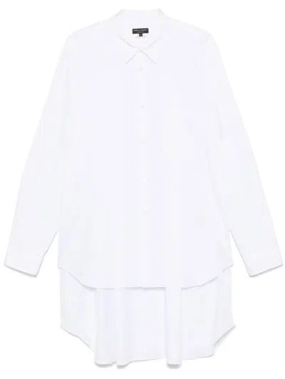Comme Des Garçons Homme Deux Sequin-embellished Shirt In White