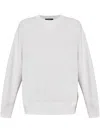 Comme Des Garçons Homme Deux Cotton Sweatshirt In Grey