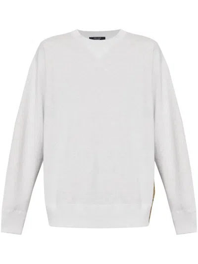 Comme Des Garçons Homme Deux Cotton Sweatshirt In Grey